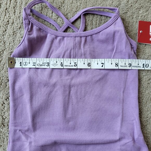 Little Girl’s Lavender Strappy Camisole Leotard – NWT – Daydance - Picture 8 of 8